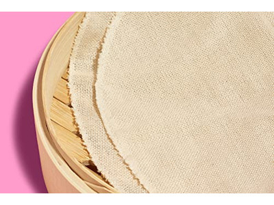 Cestello per Cottura a Vapore in Bambù per Dim Sum e Pudding