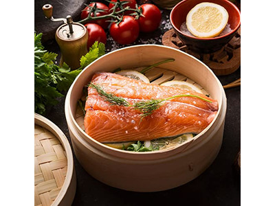 Set di Pentole a Vapore in Bambù