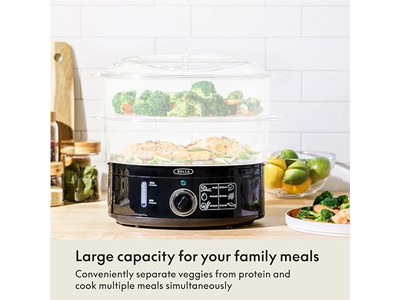 Cestello per Cottura a Vapore in Bambù da 10 Pollici per Dim Sum