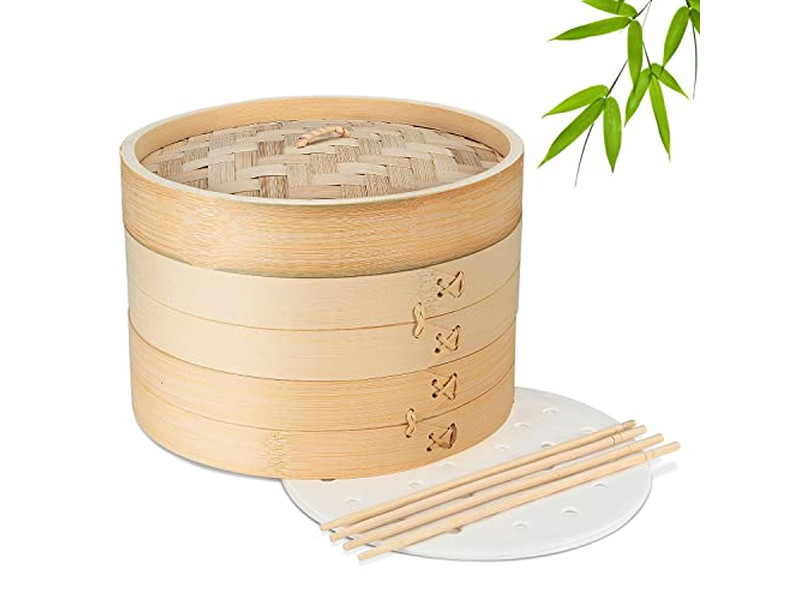 Cestelli per Cottura a Vapore in Bambù